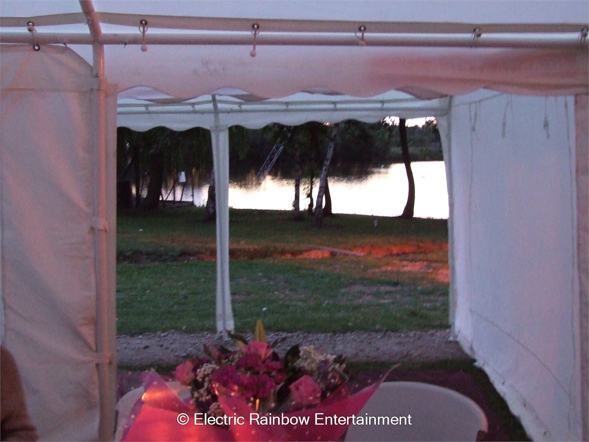 Party Tent Marquee (Basic Tent ) 6m Wide x 12m Long Bouncy Castle