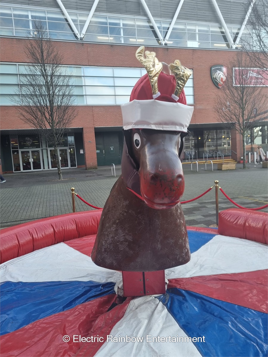 Rodeo Reindeer Attachment - Bouncy Castle Hire in Nottinghamshire ...